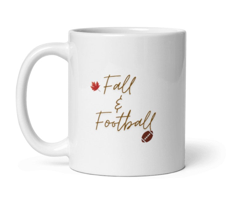 Moog's Fall and Football Mug