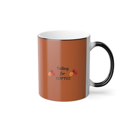 Copy of Color Morphing Mug - Falling for Coffee Mug, 11oz