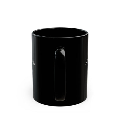 Caffeinate & Conquer Black Coffee Mug | 11oz