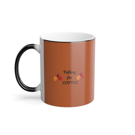 Copy of Color Morphing Mug - Falling for Coffee Mug, 11oz